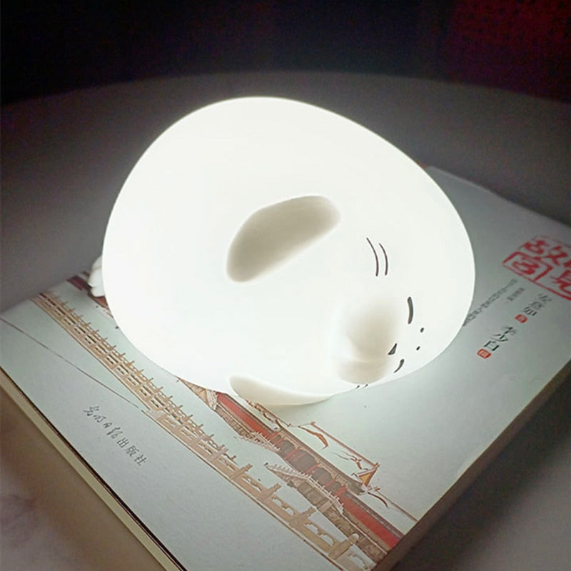 Cute Seal LED Night Light - Lia's Room