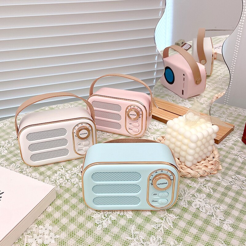 Retro Mini Bluetooth Speaker Radio - Lia's Room