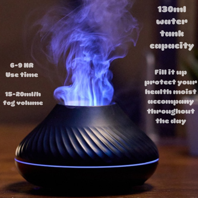 Magic of Fire and Fog: Volcano Humidifier Diffuser - Lia's Room