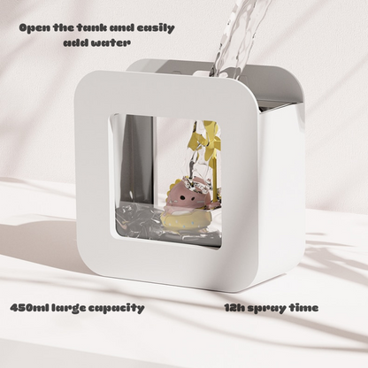 Adorable Figure Wireless Aroma Oil Diffuser and Humidifier with LED Light - Lia's Room