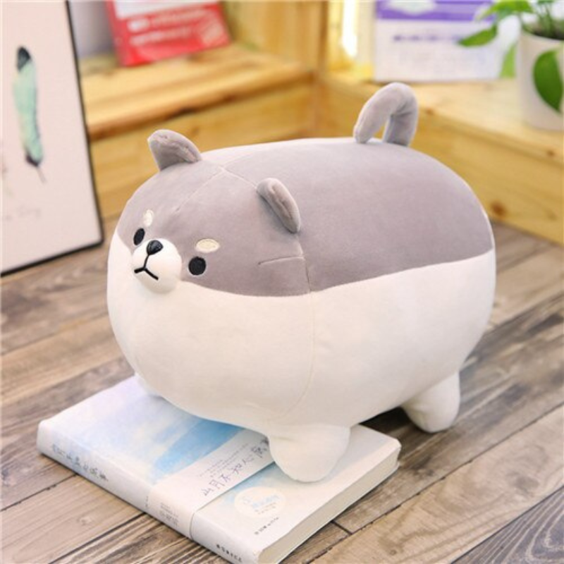 Adorable 40cm/50cm Kawaii Plush Stuffed Shiba Corgi Dog Pillows: Soft, Comfortable, and Charming - Lia's Room