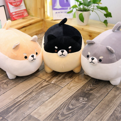 Adorable 40cm/50cm Kawaii Plush Stuffed Shiba Corgi Dog Pillows: Soft, Comfortable, and Charming - Lia's Room