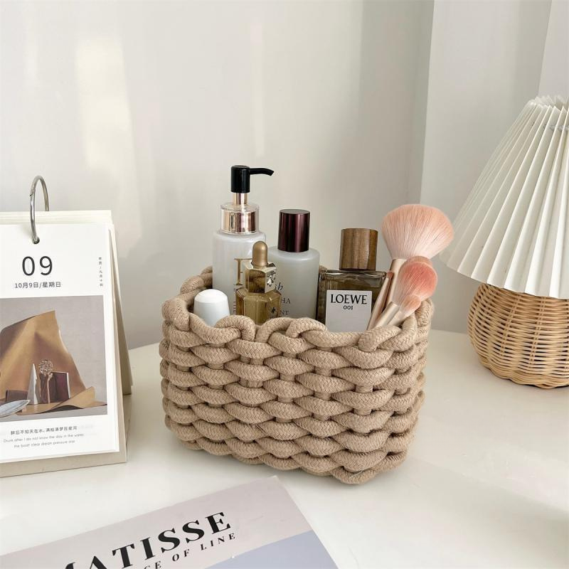 Handmade Cotton Rope Storage Basket - Lia's Room