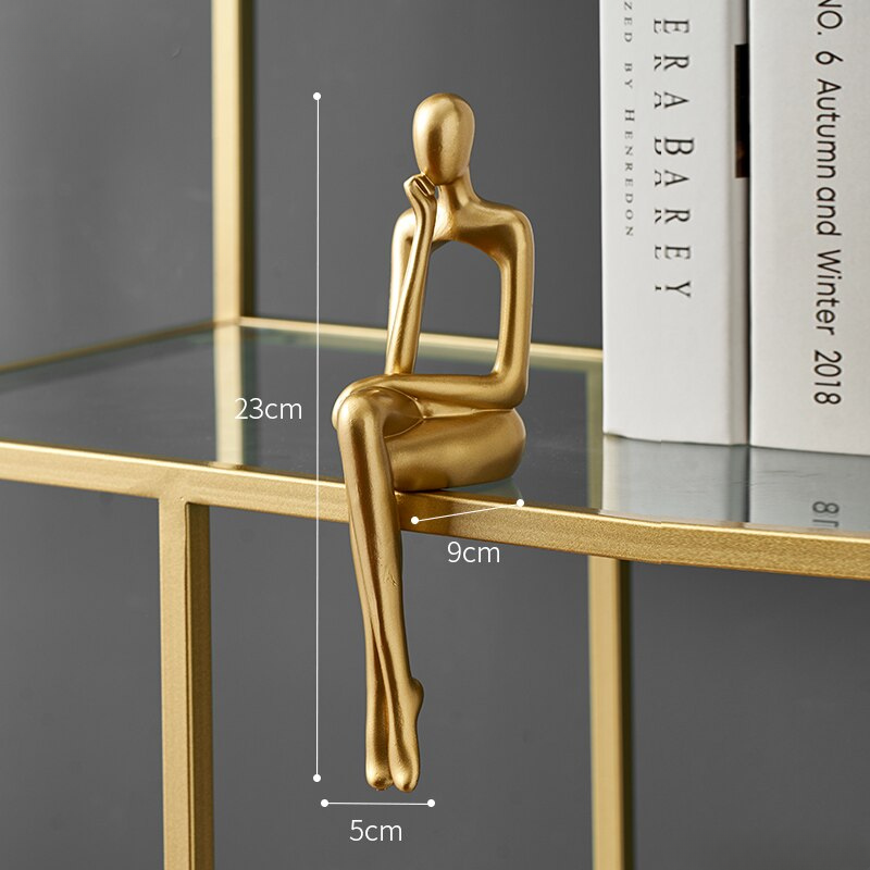 Stunning Gold Figurines - Lia's Room