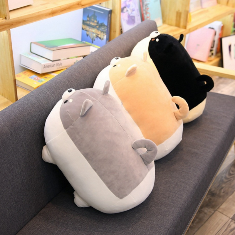 Adorable 40cm/50cm Kawaii Plush Stuffed Shiba Corgi Dog Pillows: Soft, Comfortable, and Charming - Lia's Room