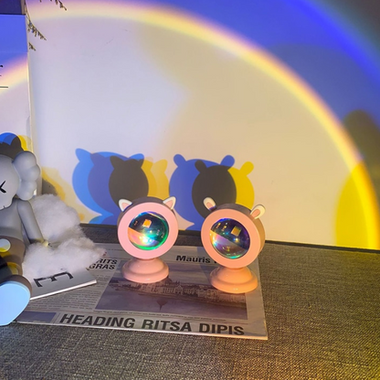 Sunset Projector LED Table RGB Night Light - Lia's Room