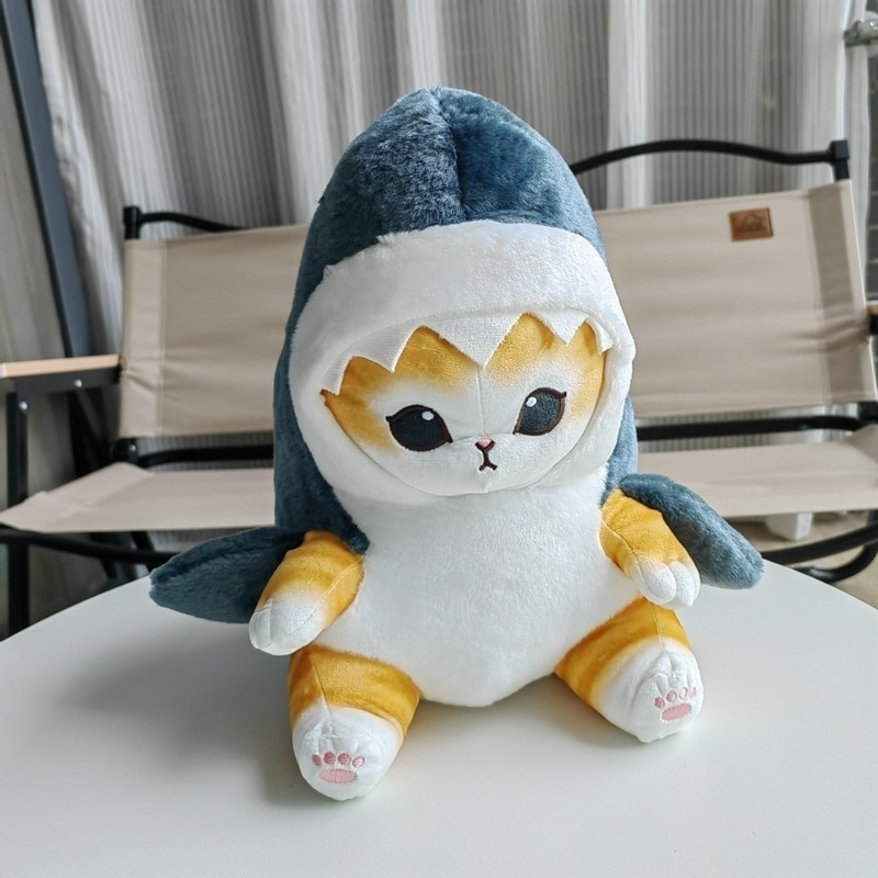 Cute Cat Shark Plush – Lia's Room