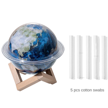 Planet & Galaxy Bedroom Cool Mist Humidifier: Aromatherapy & LED Light in One - Lia's Room