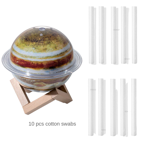 Planet & Galaxy Bedroom Cool Mist Humidifier: Aromatherapy & LED Light in One - Lia's Room