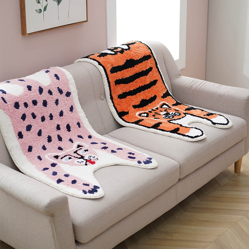 Tiger Rug- Anti-Slip Cartoon Rug and Absorbent Mat - Lia's Room