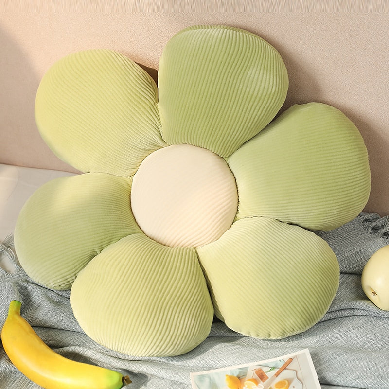 Stuffed Six Petal Flower Cushion Beautiful Flower Shaped Decorative Pillow - Lia's Room