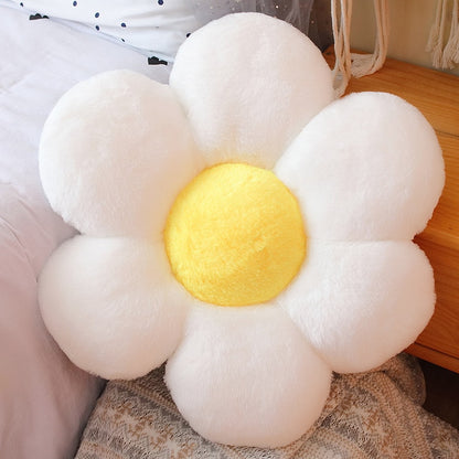 Stuffed Six Petal Flower Cushion Beautiful Flower Shaped Decorative Pillow - Lia's Room