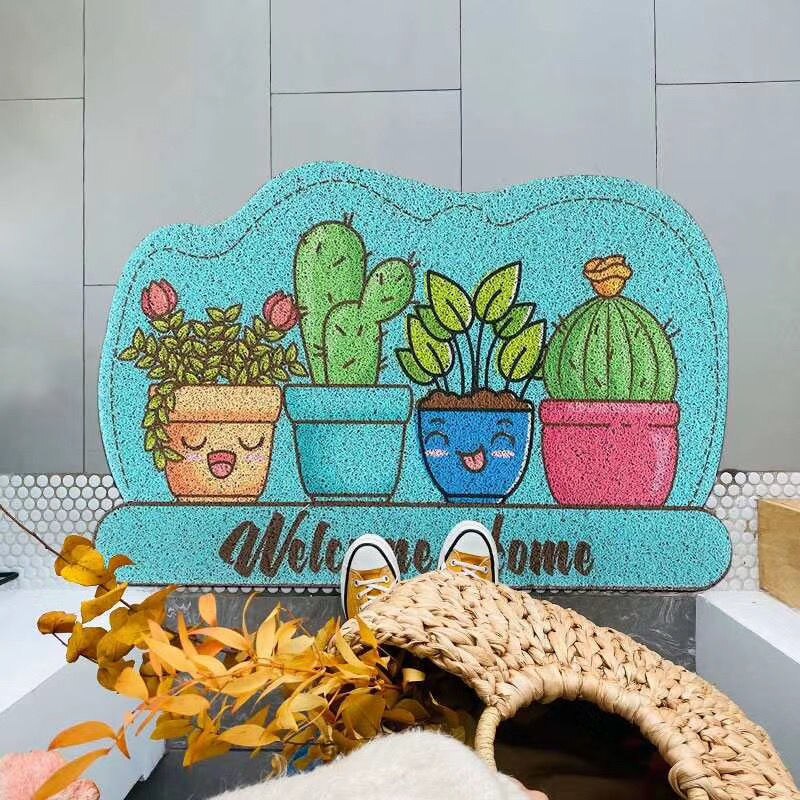 Non-slip Cute Plant Doormat Carpet - A Cute & Safe Entrance to Your Home - Lia's Room