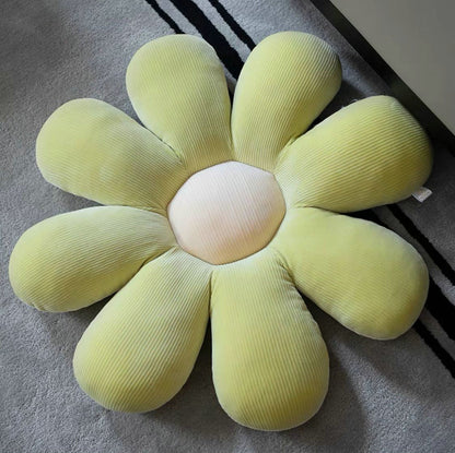 Stuffed Six Petal Flower Cushion Beautiful Flower Shaped Decorative Pillow - Lia's Room