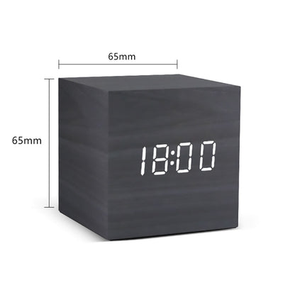 Timeless LED Wooden Alarm Clock - Lia's Room