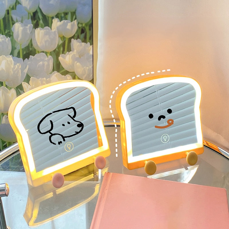 Toast Light Up Makeup Mirror - Lia's Room