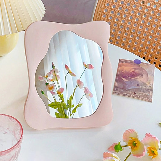 Pastel Irregular Mirror Shape - Lia's Room