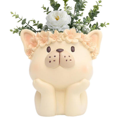 Whimsical Animal Head Planter Pots - Lia's Room