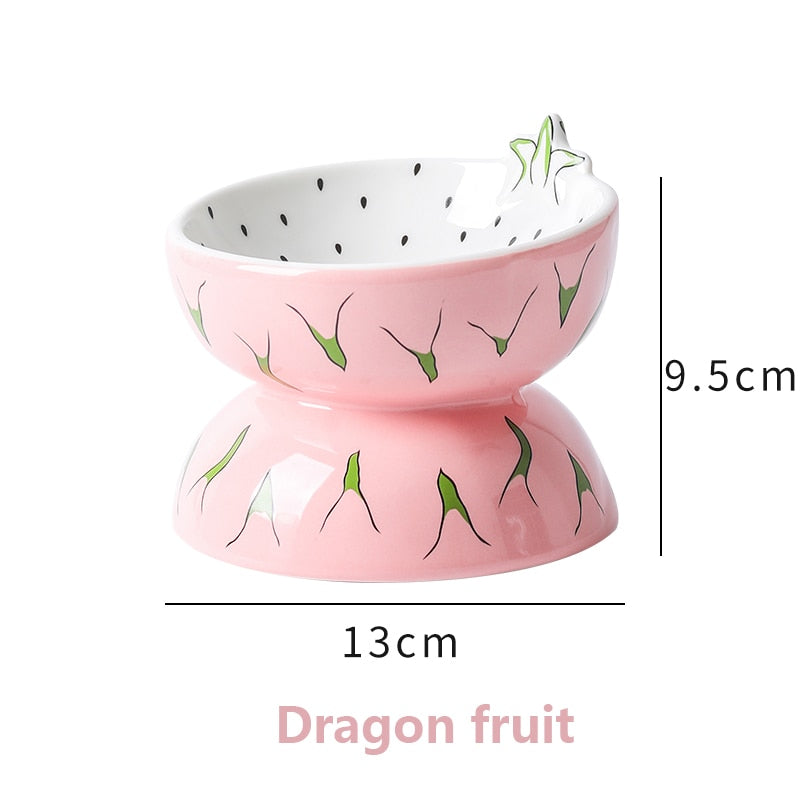 Fruit-Shaped Cat Bowl - Lia's Room