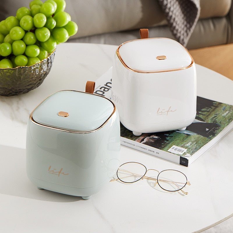 Sleek Minimalist Mini Waste Bin (Eco-Friendly) - Lia's Room