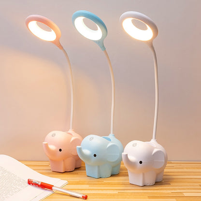 LED Elephant Desk Lamp - Lia's Room