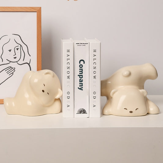 Bear Bookends - Lia's Room