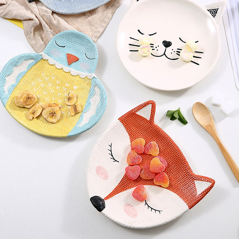 Cute Plate Animals - Lia's Room