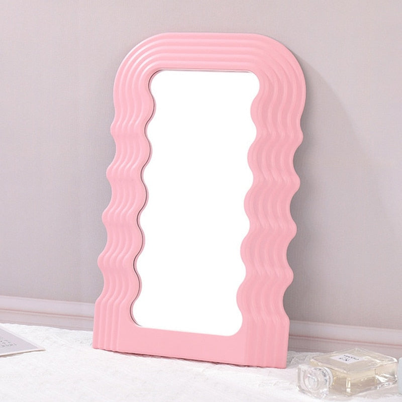 Modern Chic Wavy Mirror - Lia's Room