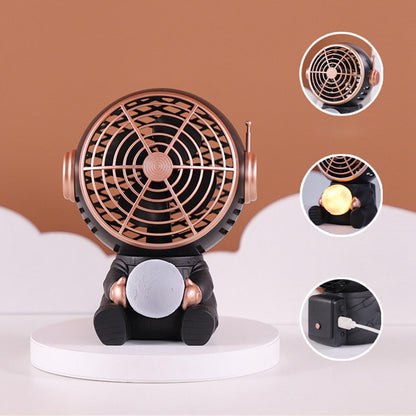 Astronaut Portable Desk Fan - Lia's Room