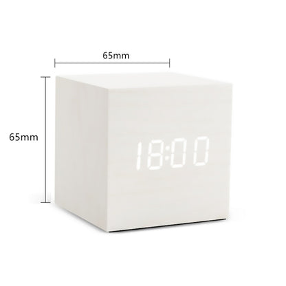 Timeless LED Wooden Alarm Clock - Lia's Room