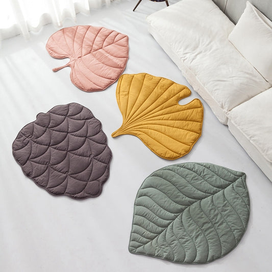 Sleep in Nature's Embrace: Leaf-Shaped Soft Bed Mat - Lia's Room