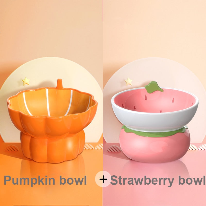 Fruit-Shaped Cat Bowl - Lia's Room