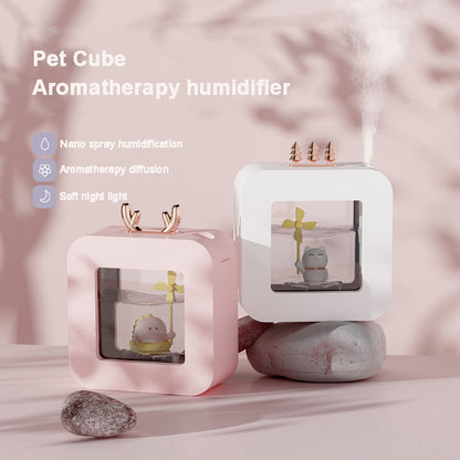 Adorable Figure Wireless Aroma Oil Diffuser and Humidifier with LED Light - Lia's Room