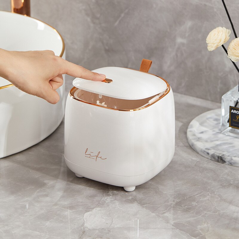 Sleek Minimalist Mini Waste Bin (Eco-Friendly) - Lia's Room