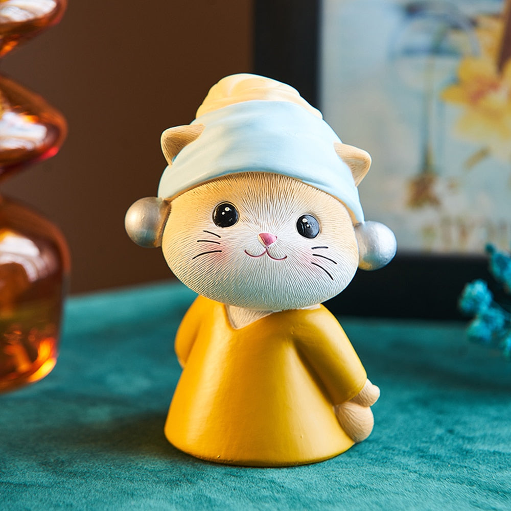 Creative Cat Figurines Collectibles - Lia's Room