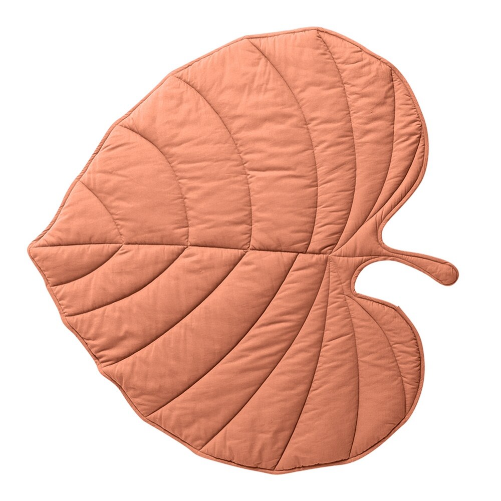 Sleep in Nature's Embrace: Leaf-Shaped Soft Bed Mat - Lia's Room