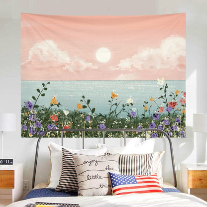 Stunning Oil Painting Scenery Tapestry - Lia's Room