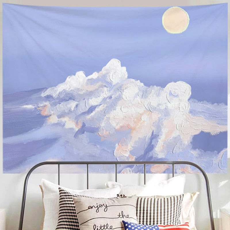 Stunning Oil Painting Scenery Tapestry - Lia's Room