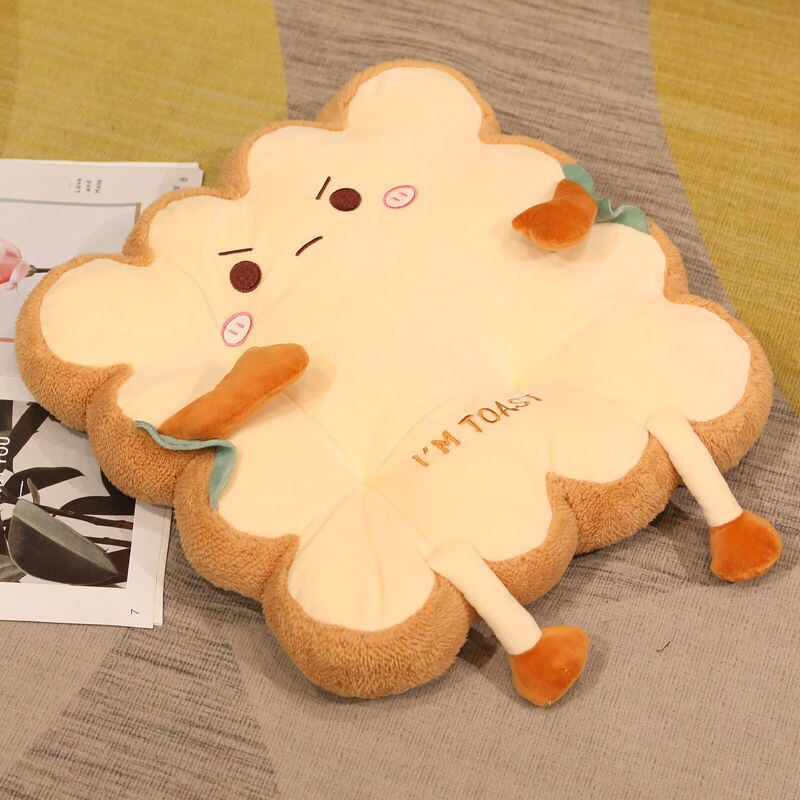 Limited Edition Snuggle Up with Soft Toast Plush Toy Stuffed Cushion for Comfort - Lia's Room