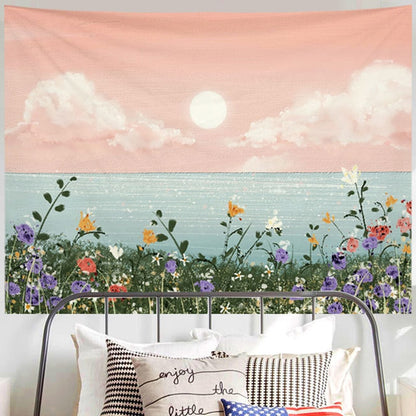 Stunning Oil Painting Scenery Tapestry - Lia's Room