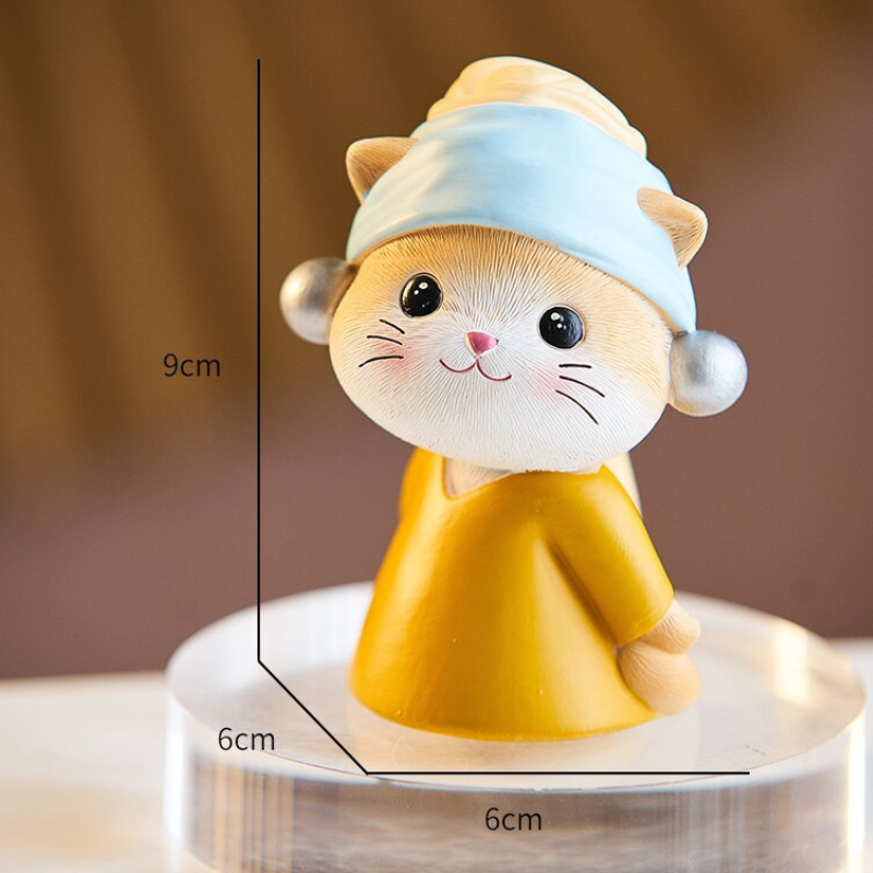 Creative Cat Figurines Collectibles - Lia's Room