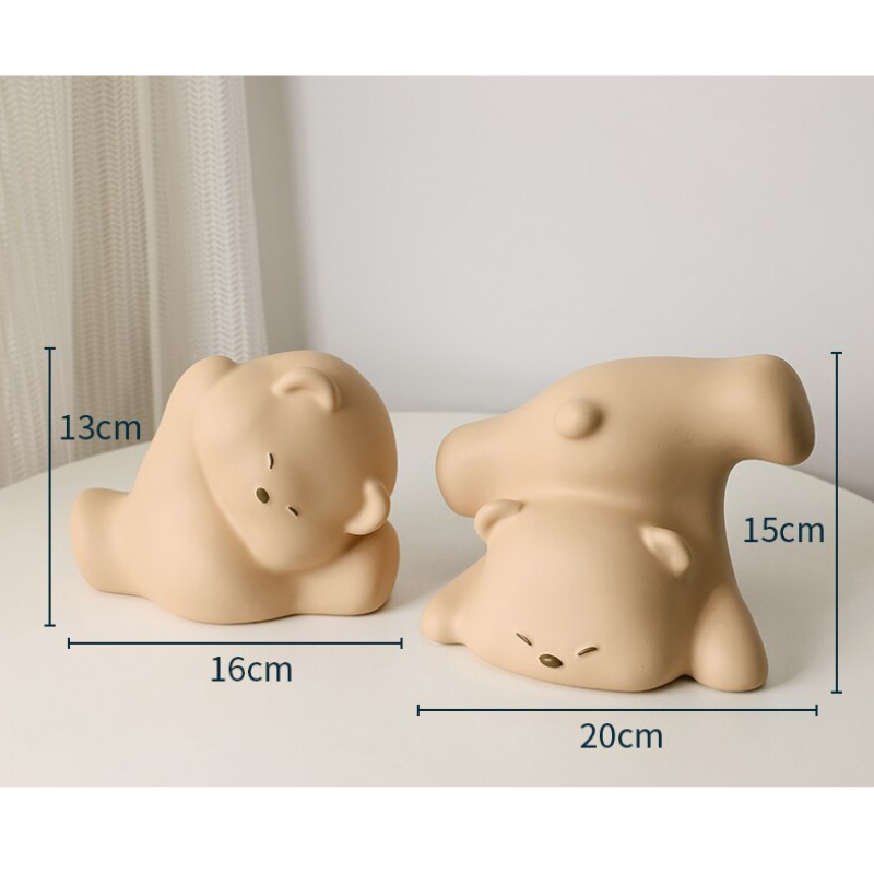 Bear Bookends - Lia's Room