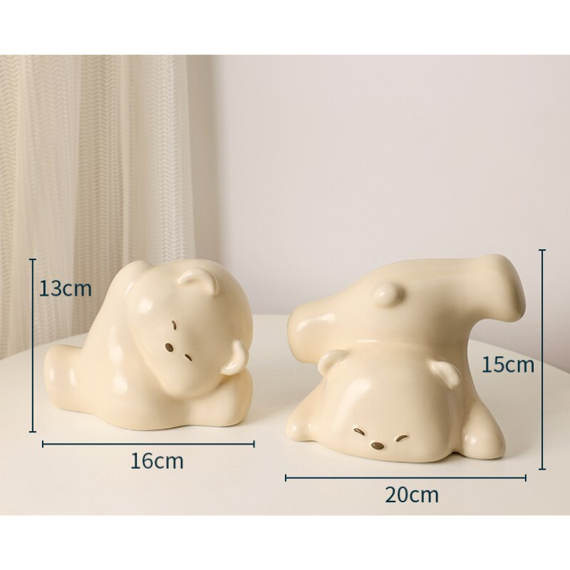 Bear Bookends - Lia's Room