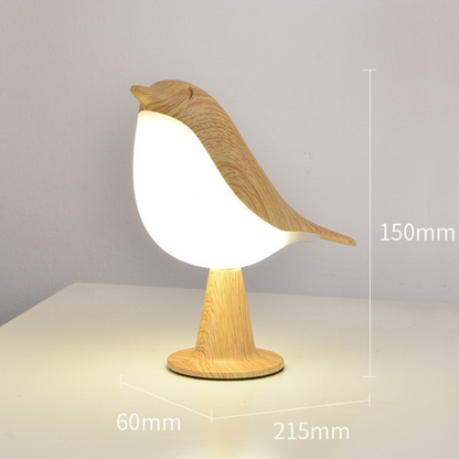 3 Colors Warm Wooden Bird Light - Lia's Room