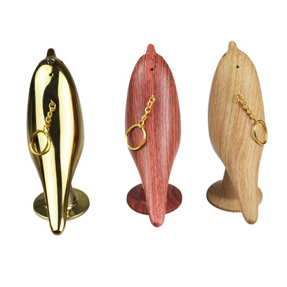 3 Colors Warm Wooden Bird Light - Lia's Room Back View
